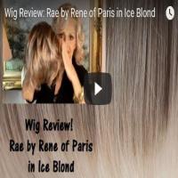 Wig Review:  Rae by Rene of Paris in Ice Blond